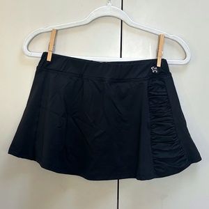 Black Work Out Skirt